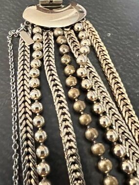 Classic Multi-Chain gold tone, Monet Women's Bracelet. Beautiful for its age.